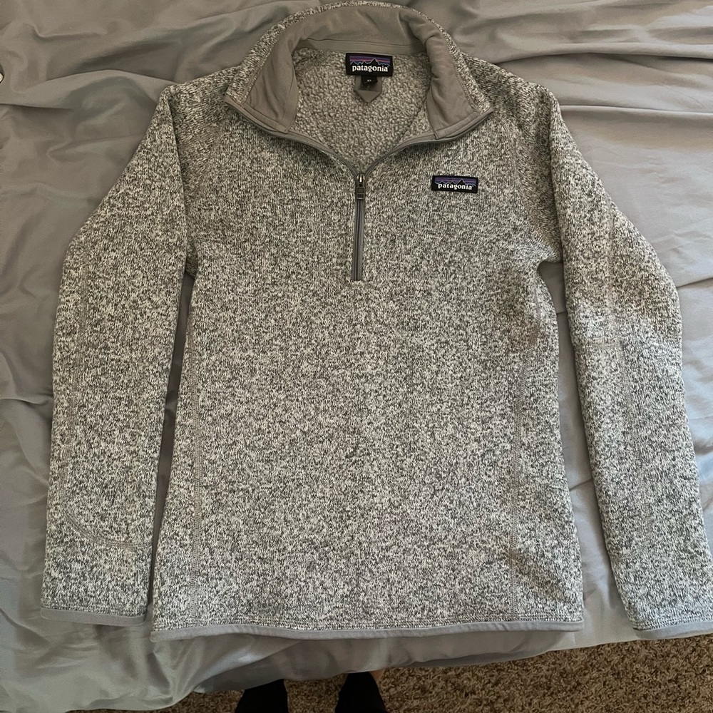 patagonia womens 1/4 zip sweater